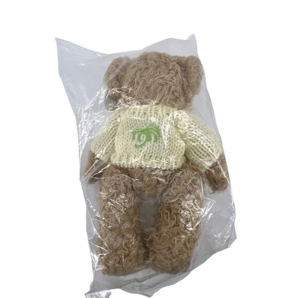 Gainey Suites Hotel Bear Plush Stuffed Animal NEW Sweater Palm Tree Toy 9.5" - Picture 3 of 3